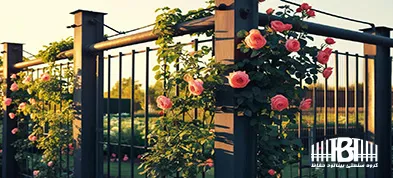 نرده فنسی باغی چیست؟ انواع آن به همراه مزیت ها و کاربردها  